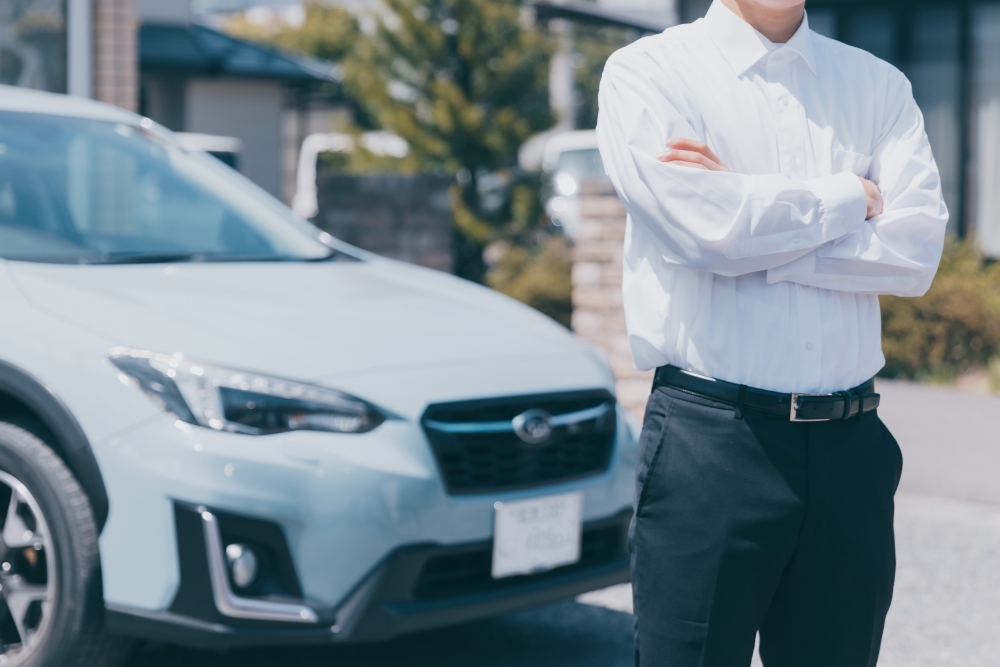 下取り前に愛車査定を検討するイメージ